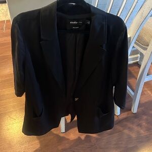 Torrid Studio Black Blazer Jacket